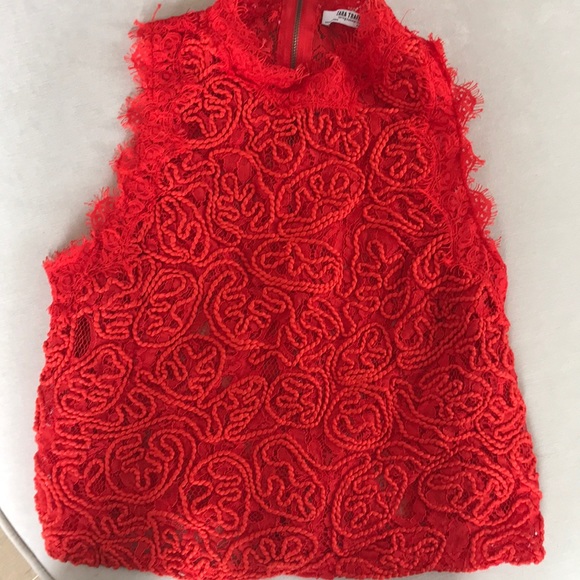 Zara Tops - Beautiful red Zara crop